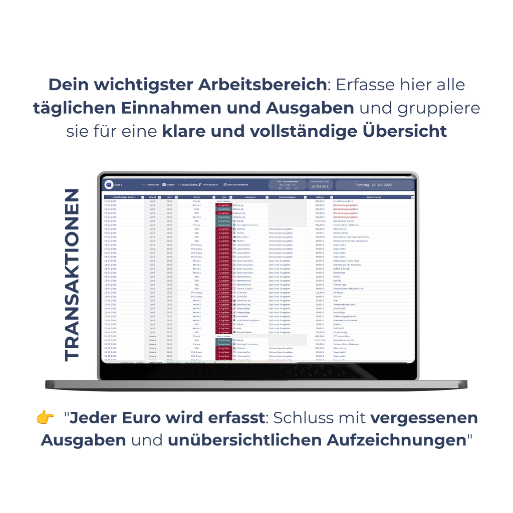 Mein Haushaltsbuch + ebook