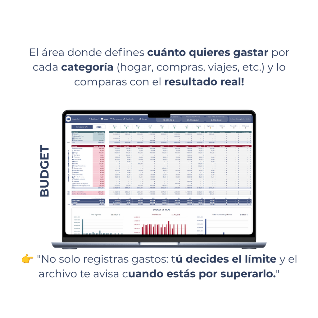 Mi Patrimonio Neto: Plantilla Excel + eBook
