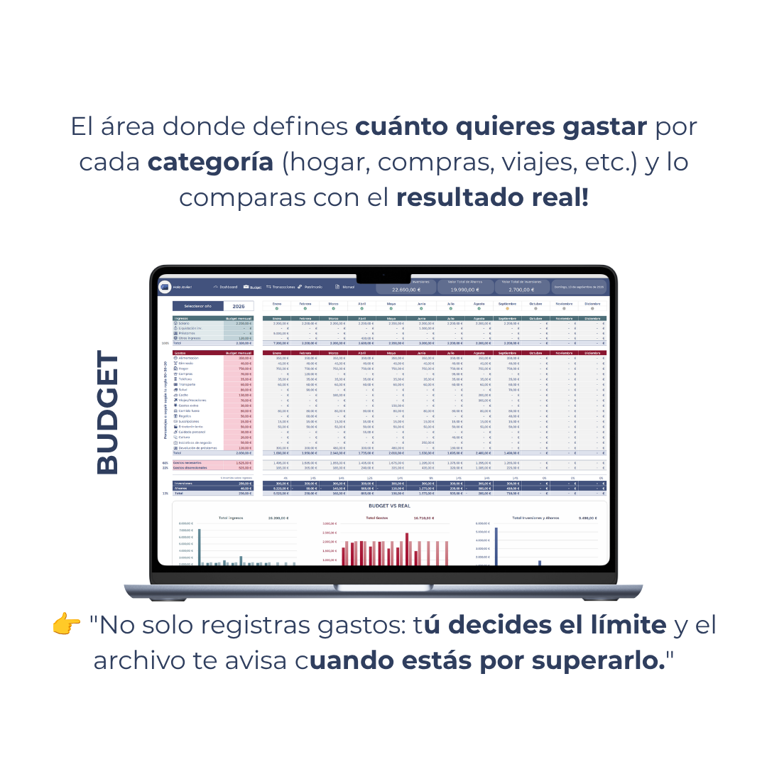 Mi Patrimonio Neto: Plantilla Excel + eBook