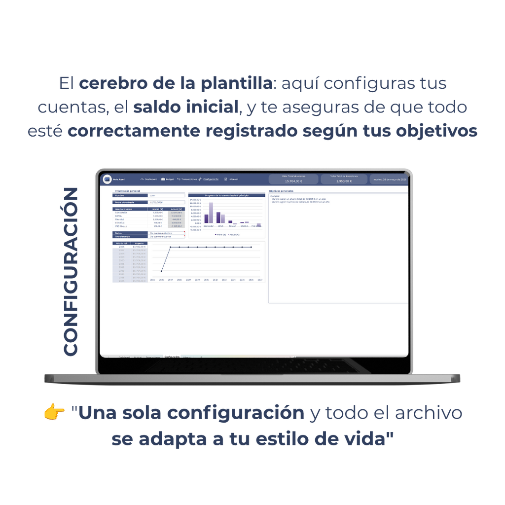 Mi Presupuesto Plantilla + ebook