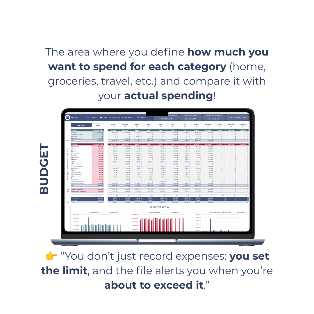 My Net Worth Spreadsheet Template + eBook