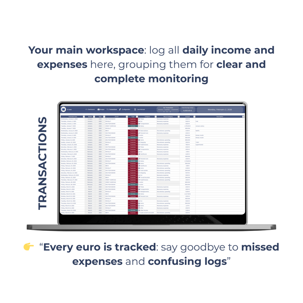 My Budget Spreadsheet + ebook