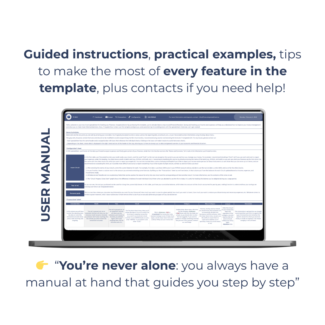 My Budget Spreadsheet + ebook